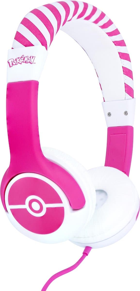 Pokémon Pink - kinder koptelefoon - volumebegrenzing - verstelbaar - comfortabel — afbeelding 1
