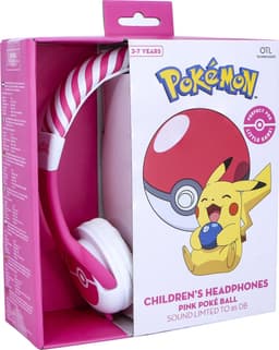 Pokémon Pink - kinder koptelefoon - volumebegrenzing - verstelbaar - comfortabel — thumbnail 5