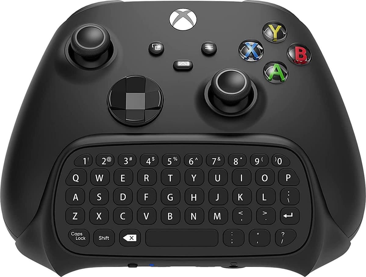 YONO Toetsenbord geschikt voor Xbox Controller - Series S en X - Qwerty Keypad Accessoires - Keyboard - Zwart — afbeelding 1