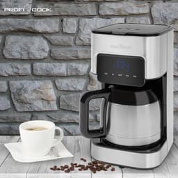 ProfiCook KA 1191 - Koffiezetapparaat - Zwart/ RVS  - Capaciteit koppen: 10  - Thermoskan — thumbnail 4