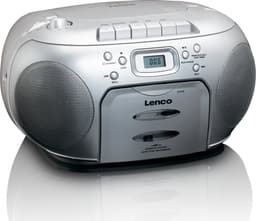 Lenco SCD-420SI - Draagbare radio CD speler met MP3 optie en koptelefoon - Zilver — thumbnail 4