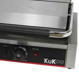 KuKoo Contactgrill (2200 W) - 2 platen - Temperatuur 50-300°C - 2 x lekbakjes — thumbnail 3
