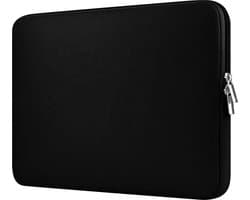 Laptop sleeve voor Laptop sleeve - spatwater bestendige hoes - Dubbele Ritssluiting - Soft Touch - Laptophoes - 13-inch - Extra bescherming (Zwart)
