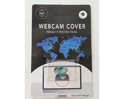 Universeel Ultra Dun Webcam Cover - Privacy Schuifje - Webcam Slide - Webcam Shutter - Privacy Protection Slider - Geschikt voor Macbook, Laptop, Tablet, Smartphone - Groen