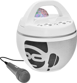 iDance BB10WH Bluetooth Party Box met Disco LED-verlichting - Wit — thumbnail 4