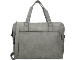 Enrico Benetti Omhang Hand & Schoudertas Laptop Tas Grijs