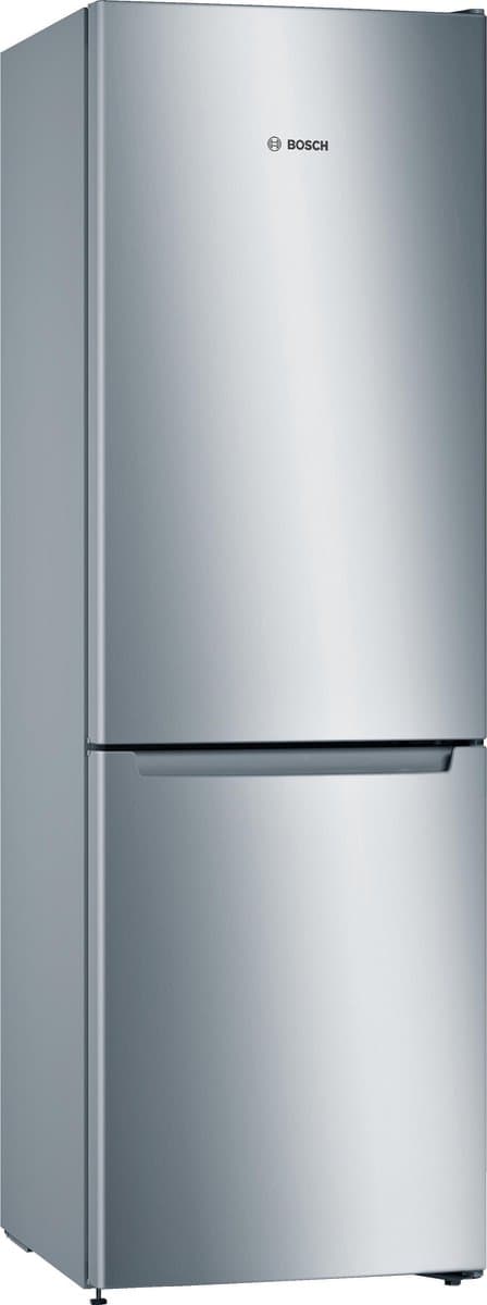 Bosch KGN33NLEB serie 2 vrijstaande koel-vriescombinatie 176 x 60 cm metaal-look, Total No Frost — afbeelding 1