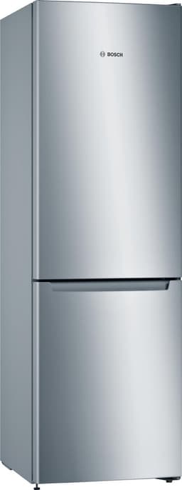 Bosch KGN33NLEB - Serie 2 - Koelkast - Koel-vriescombinatie - Total No Frost - nooit meer ontdooien- Perfect Fit: zet je koelkast strak tegen de wand of in een nis - RVS — thumbnail 2