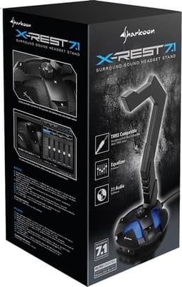 Sharkoon X-Rest 7.1 - USB - Zwart — thumbnail 3