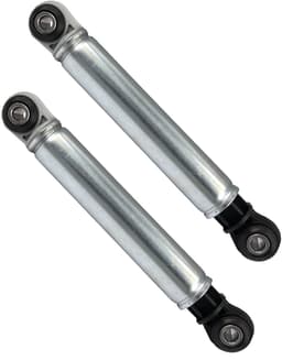 Multaparts® schokbrekerset geschikt voor Miele/Bosch wasmachines met Ø 8 mm bevestiging | Geschikt voor machines tot 1400 toeren | Lengte 190 - 275 mm (h.o.h. gemeten) | Alternatief voor 4500826 e.a. — thumbnail 2