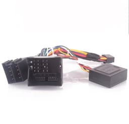 Iso kabelset met canbus decoder voor Carplay en autoradio | Geschikt voor o.a. Opel Astra H, Corsa D, Vectra C, Combo, Antara, Zafira, Meriva, Vivaro, Tigra 2001-2013 | kabel stekker adaptor connector Quadlock aansluiting adapter verloopstekker | — thumbnail 2