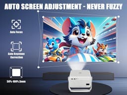 Lexium Mini beamer - Projector - Beamerscherm - Projectiescherm - Outdoor & Indoor Projector - — thumbnail 5