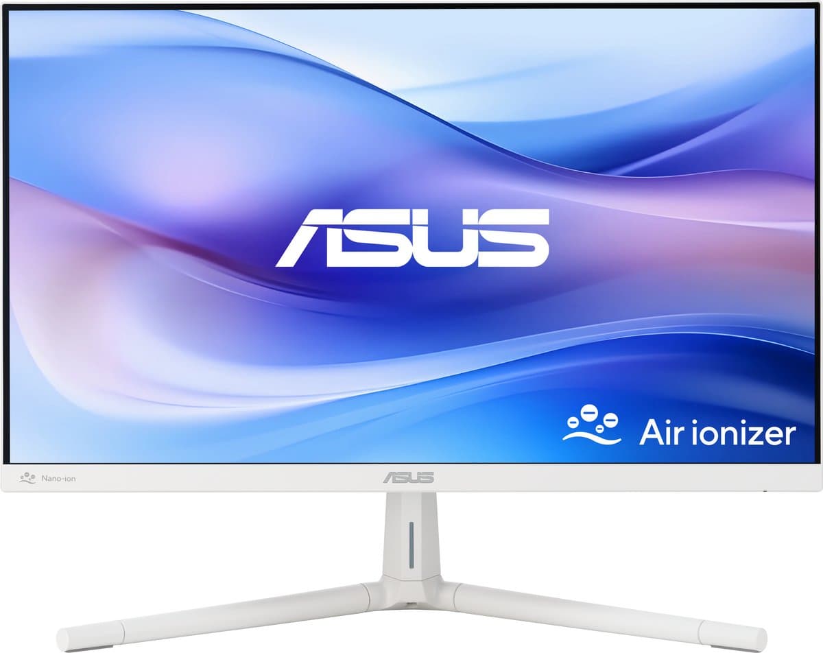 ASUS EyeCare VU279HFI-W - FullHD Monitor - IPS - 100Hz - Ingebouwde Air Purifier​ - EPEAT Gold - 27 Inch — afbeelding 1