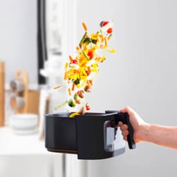 Pack Luchtfriteuse met mand en Opvouwbaar siliconen mandje voor airfryer InnovaGoods — thumbnail 11