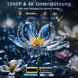 Lexium Mini beamer - Projector - Beamerscherm - Projectiescherm - Outdoor & Indoor Projector - — thumbnail 2