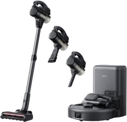 eufy Clean Robotstofzuiger 3-in-1 E20 - 's Werelds eerste demonteerbare combi-robotstofzuiger met dieptereiniging — thumbnail 1