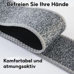 CHIWIN Massage Apparaat Spierpijn – Elektrisch Mini Spiermassage met Riem – 6 Intensiteiten & 3 Modi – Draadloos & LCD – Type-C – Voor Buik / Benen / Armen – Zwart — thumbnail 4