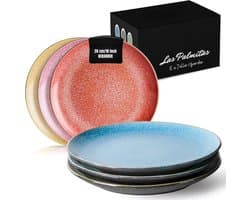 Thuys – Magnetron Bord – Bakjes Met Deksel – Bord Met Deksel – 21cm x 21cm x 3cm – Veelkleurig