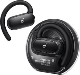 Soundcore V40i by Anker, open-ear hoofdtelefoon, kristalhelder ontwerp, 4 verstelbare standen voor een goede pasvorm in elk oor, 2x diepere bas, IP55, 21 uur afspeeltijd, duidelijke AI-gesprekken, Bluetooth 5.4, app-bediening — thumbnail 9