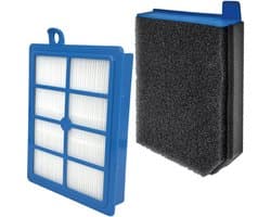 Multaparts® filterset HEPA + Cascade filter geschikt voor AEG LX9 & Electrolux PC91 series | Alternatief voor origineel 140110909011 & EFH13