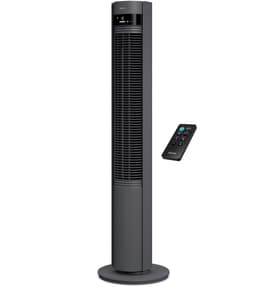 Duux Elevate – Stille Torenventilator met Ionisator – 26 Snelheden & Slaapmodus - Grijs — thumbnail 1