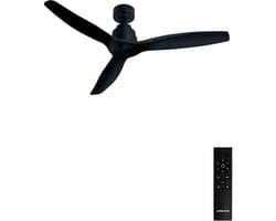 CREATE - Plafondventilator 40W silent 100% hout verschillende maten - WIND STYLANCE NATURAL WOOD