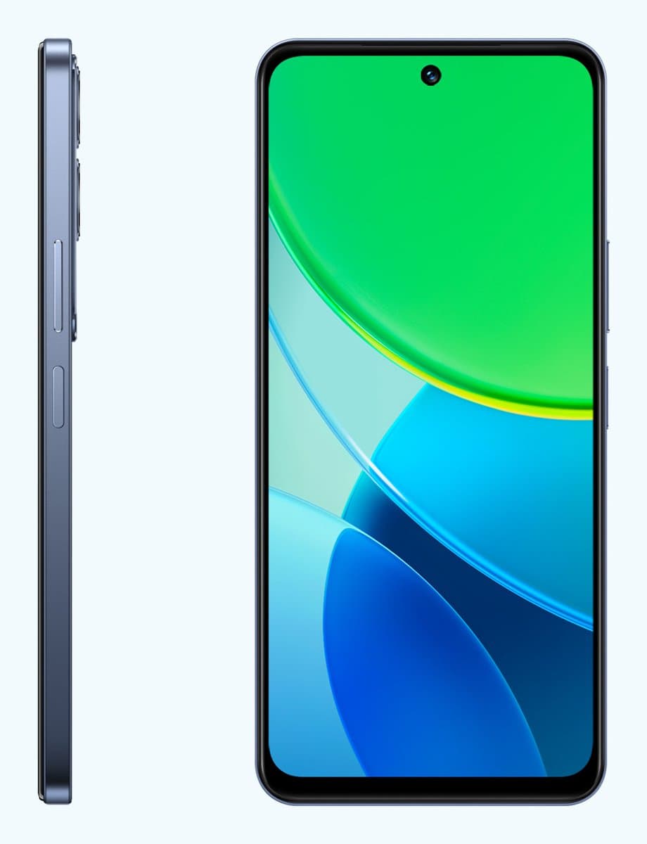 VIVO Y19s 17 cm (6.68") Dual SIM Android 14 4G USB Type-C 6 GB 128 GB 5150 mAh Zwart — afbeelding 1