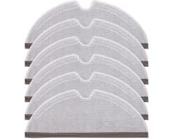 Dweil - geschikt voor Roborock Q7+ Q7 Max+ robotstofzuiger - Accessoireset 6 dweilen (6 stuks)