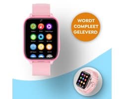 Wiesba WB5 - smartwatch kinderen - gps horloge kind - kinderhorloge bellen - gps tracker kinderhorloge - kinderhorloge met gps - kinderhorloge - Roze