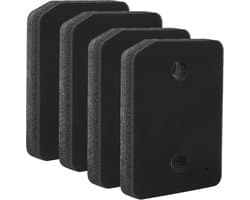 4 stuks- Droger Filter Sponsfilter - geschikt voor Miele 9164761 Warmtepompdroger - 207 x 157 x 30 mm Droger Pluizenfilter Sponsfilter