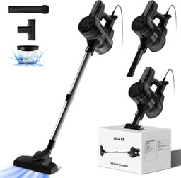 Elekiatech Steelstofzuiger - 5m Snoer - 25000Pa - 4 In 1 HEPA Filter - 1.3L Capaciteit Zwart — thumbnail 1