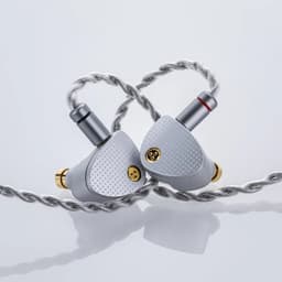Moondrop Aria 2 - In-Ear Monitor - IEM - Dynamische Driver - Audiofiele Oordoppen - Verwisselbare Kabel - Comfortabele Pasvorm - Zilver — thumbnail 4