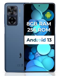 Hot Pepper K82A Smartphone - Android Mobiele Telefoon - 256 GB Geheugen - 8 GB RAM - 90 Hz - Octa-Core Processor - inclusief Hoes — thumbnail 1