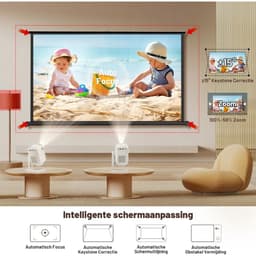 Mini Beamer - Projector met Wifi - Bluetooth — thumbnail 2