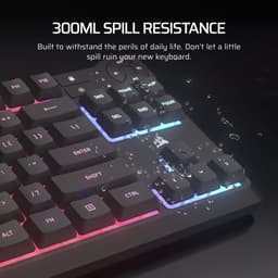 Corsair K55 CORE TKL Tenkeyless RGB gaming toetsenbord — thumbnail 2