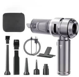 2 in 1 Premium Luxe Auto Stofzuiger | 19000Pa | 3 Standen | Krachtig | Blaasfunctie | Kruimeldief Draadloos | Usb Oplaadbaar | Handstofzuiger | Autostofzuiger | Kruimelzuiger | Blaazer — thumbnail 1