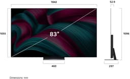 LG C5 OLED83C56LA - 83 inch - 4K OLED Evo - 2025 - Smart TV — thumbnail 10