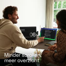 Screenmate® One 4K OLED Portable Monitor 15,6” - Draagbare Monitor met Beschermhoes - Extra Scherm Laptop - Draagbaar Beeldscherm - Grijs — thumbnail 4