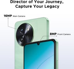 DOOGEE Note 59 Pro 5G - Smartphone - Mobiele Telefoon - 32 GB RAM+ 256 GB ROM (2TB/TF) - Android 15- 6,75 inch HD & 120Hz IPS - 6250 mAh - UNISOC T8200 - AI camera - Face ID - Widevine L1 - Groen — thumbnail 4