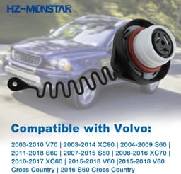 Geschikt voor Tankdop 31392044 voor Volvo S60 (2004-2009/2011-2018), S80 (2007-2015), V60 (2015-2018), V70 (2003-2010), XC60 (2010-2017), XC70 (2008-2016), XC90 (2003-2014). Vervangt 31392044. 31321925 — thumbnail 3