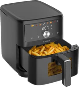 Tomado TAF6002B - Airfryer XXL - Heteluchtfriteuse - 6 liter - Kijkvenster - 7 automatische programma's - Zwart — thumbnail 1
