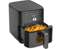 Tomado TAF6002B - Airfryer XXL - Heteluchtfriteuse - 6 liter - Kijkvenster - 7 automatische programma's - Zwart