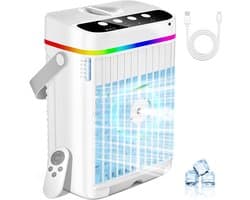 Mobiele Airco - Airconditioning - Ventilatoren - Airco Zonder Afvoerslang - Wit