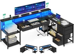 Hoekbureau Gaming - Bureau L Vormig - Computer Desk — thumbnail 1