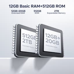 DOOGEE V40 5G - Robuuste Smartphone - Robuuste Telefoon - 32 GB RAM + 512 GB ROM - 6,78 inch 2,4K 120Hz - 108 MP AI camera - 8680 mAh/33W - MediaTek Dimensity 7300 - Face ID - Drie sleuven - Vingerafdrukherkenning - NFC - GPS - Rood — thumbnail 8