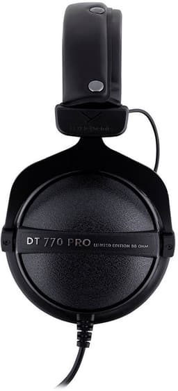 Beyerdynamic DT 770 Pro - 80 Ohm - Zwart - Studio Koptelefoon — thumbnail 2