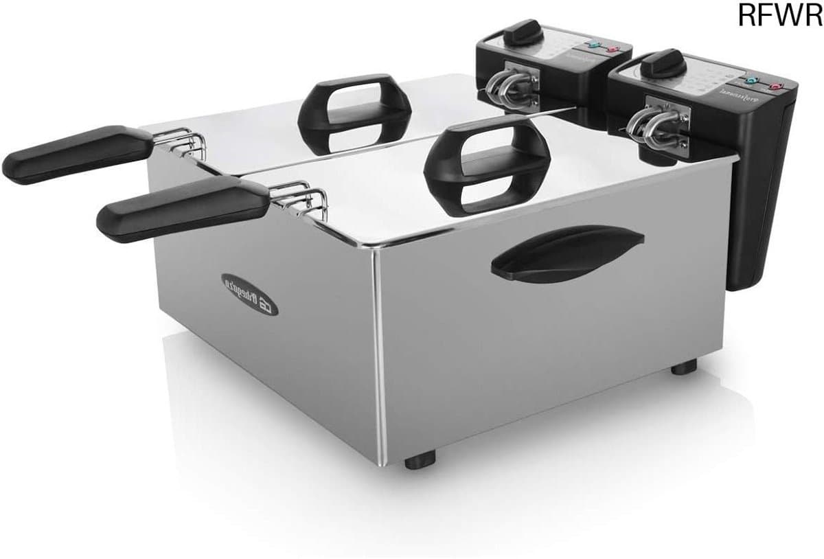 RFWR® Professionele Friteuse met Instelbare Thermostaat en 7 Liter Capaciteit — afbeelding 1