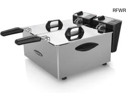 RFWR® Professionele Friteuse met Instelbare Thermostaat en 7 Liter Capaciteit