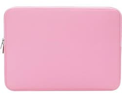 Laptophoes 15.6 inch - Laptop hoes - Laptop sleeve - Schokbestendig - Krasbestendig - Laptop case - Laptop cover - Laptop tas 15/15,6 inch - Roze