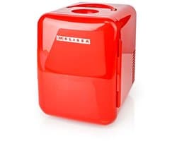 Melissa Mini Koelkast - Draagbare Koelkast - 4L - Koelen en Verwarmen - Skincare Fridge - 16580009 - Rood